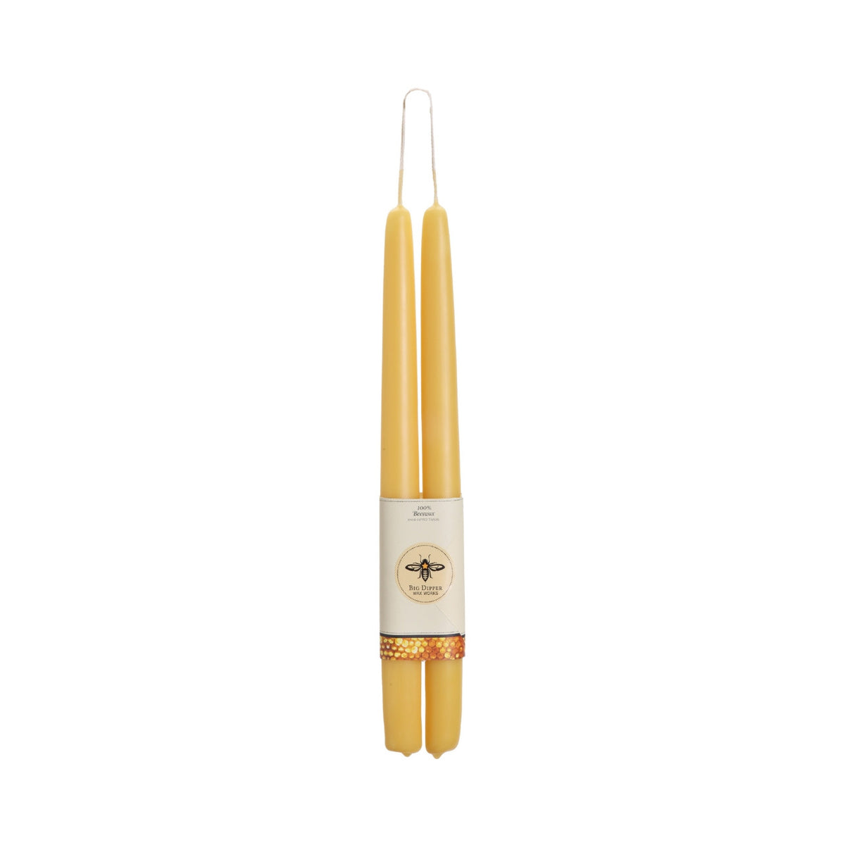 Pure Beeswax Taper Candles Big Dipper Wax Works