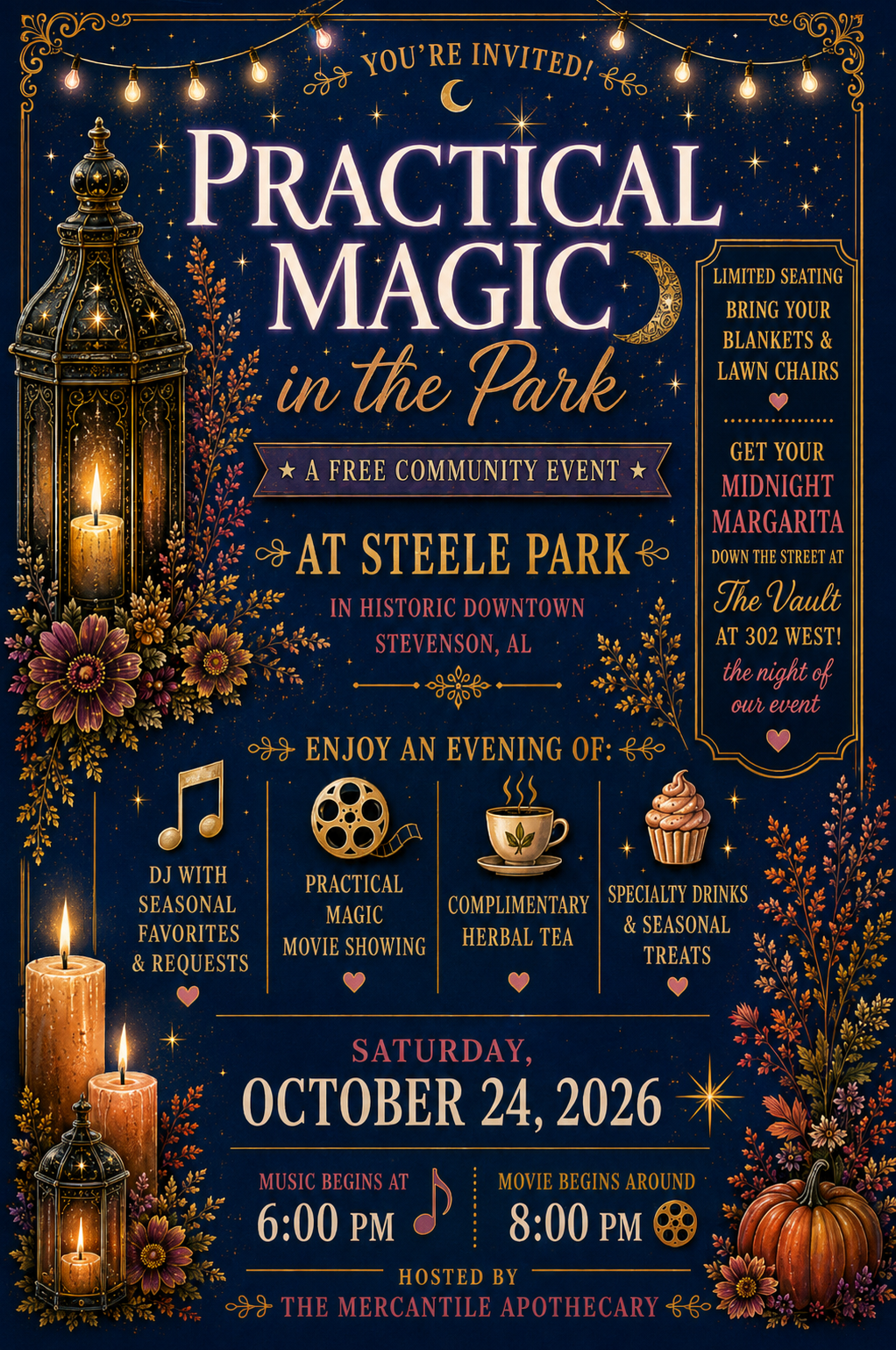 Practical Magic in the Park: Free Community Event Inspired by the Movie Event