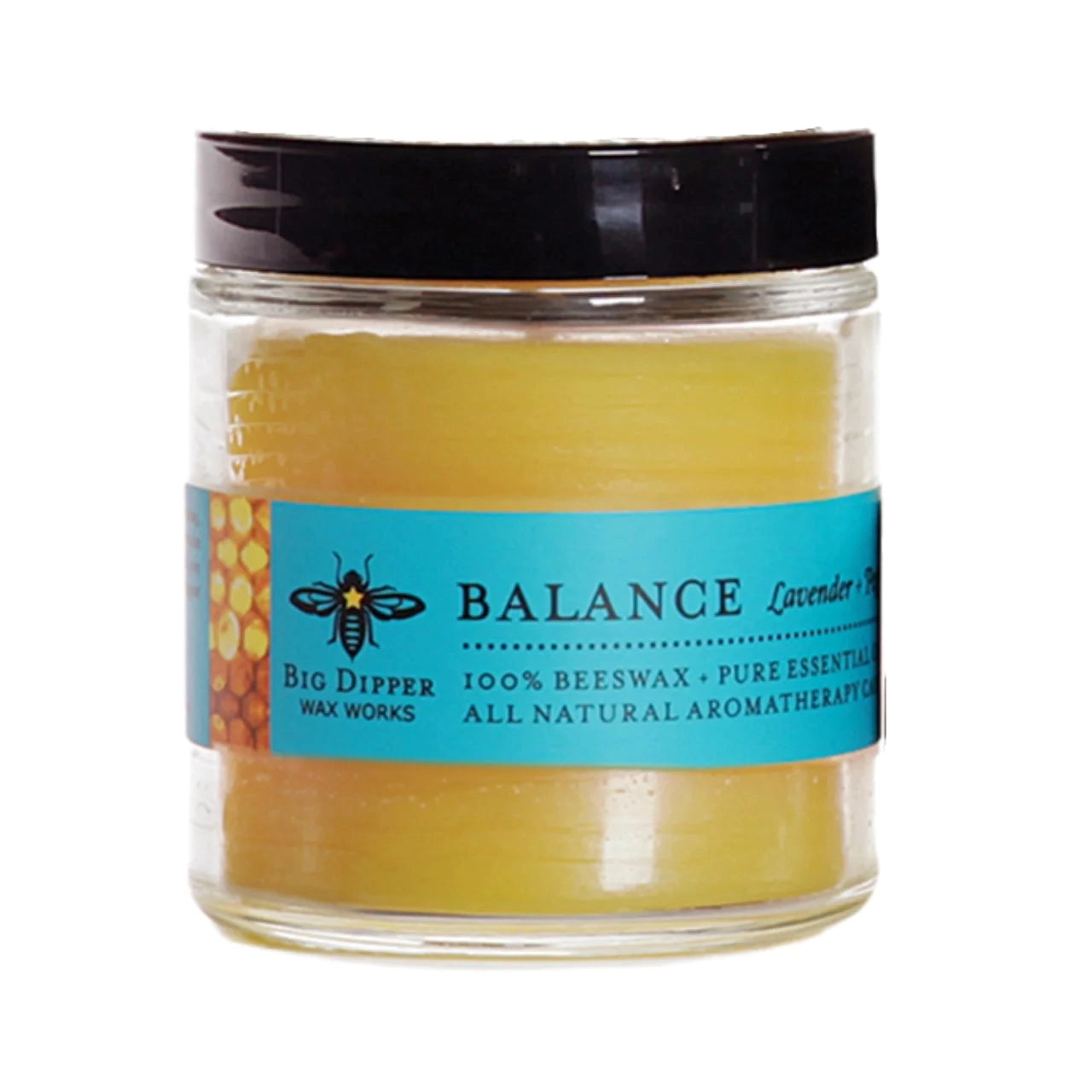 Beeswax Aromatherapy Apothecary Glass Candle