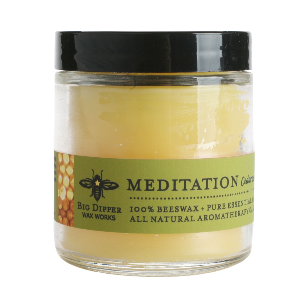 Beeswax Aromatherapy Apothecary Glass Candle