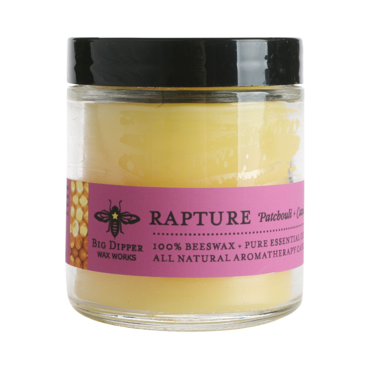 Beeswax Aromatherapy Apothecary Glass Candle
