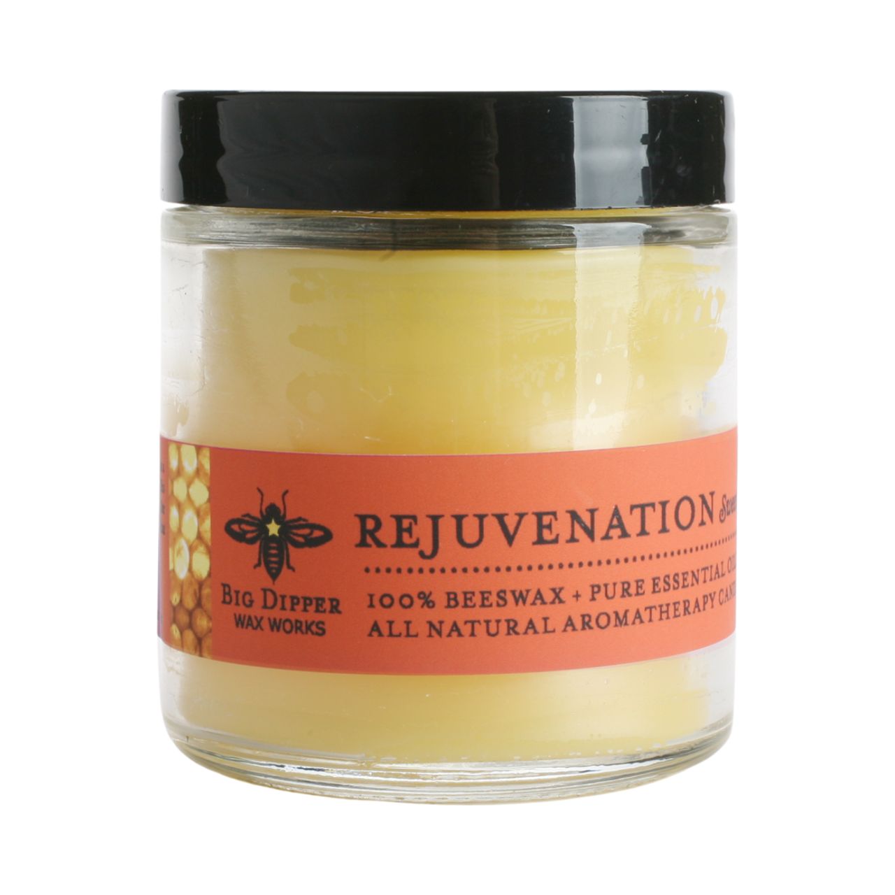 Beeswax Aromatherapy Apothecary Glass Candle