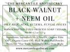 Black Walnut + Neem Oil Soap Bar
