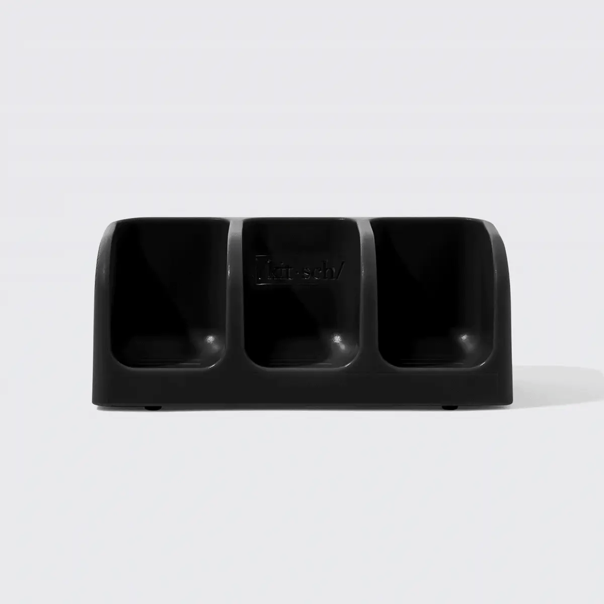 Kitsch Black Self-Draining Soap Dish