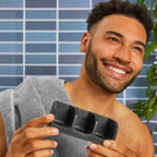 Kitsch Black Self-Draining Soap Dish