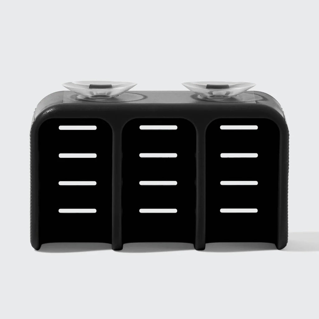 Kitsch Black Self-Draining Soap Dish