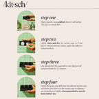 Kitsch Black Self-Draining Soap Dish