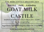 Goat Milk Castile Soap Bar