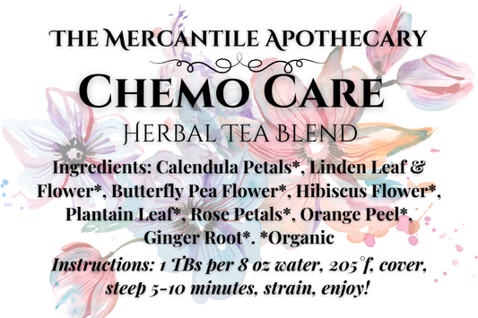 Chemo Care Herbal Tea Blend The Mercantile Apothecary