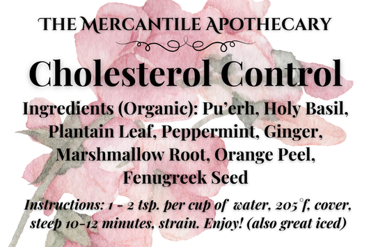 Cholesterol Control Herbal Tea Blend Mountain Rose Herbs, Frontier Co-op