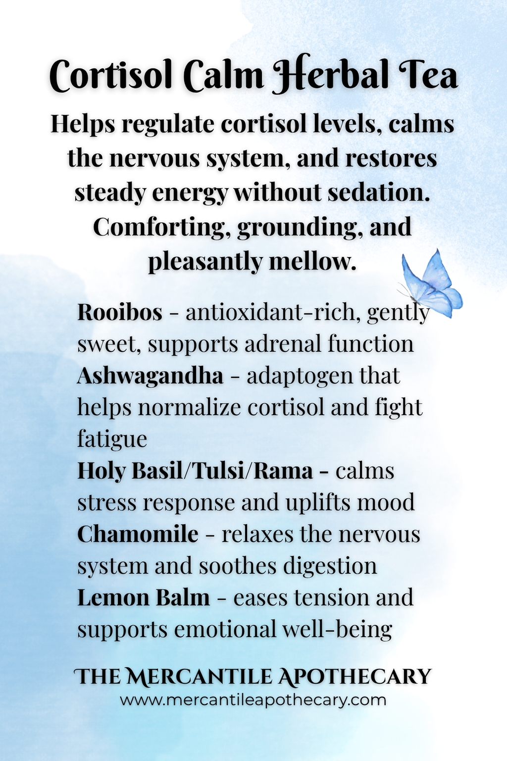 Cortisol Calm Herbal Tea Blend