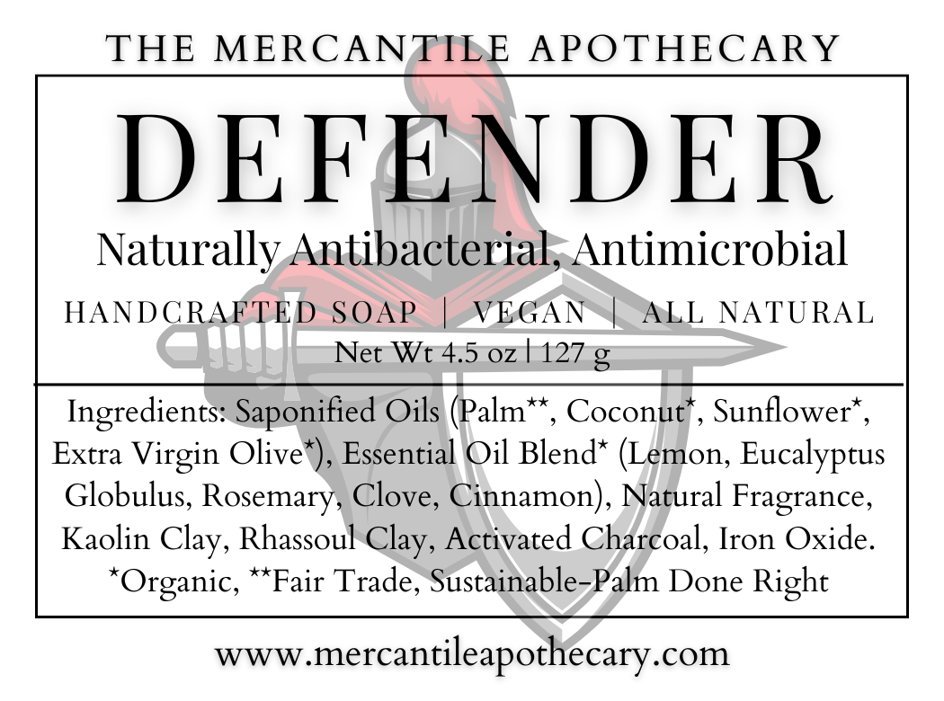 Defender Soap Bar The Mercantile Apothecary
