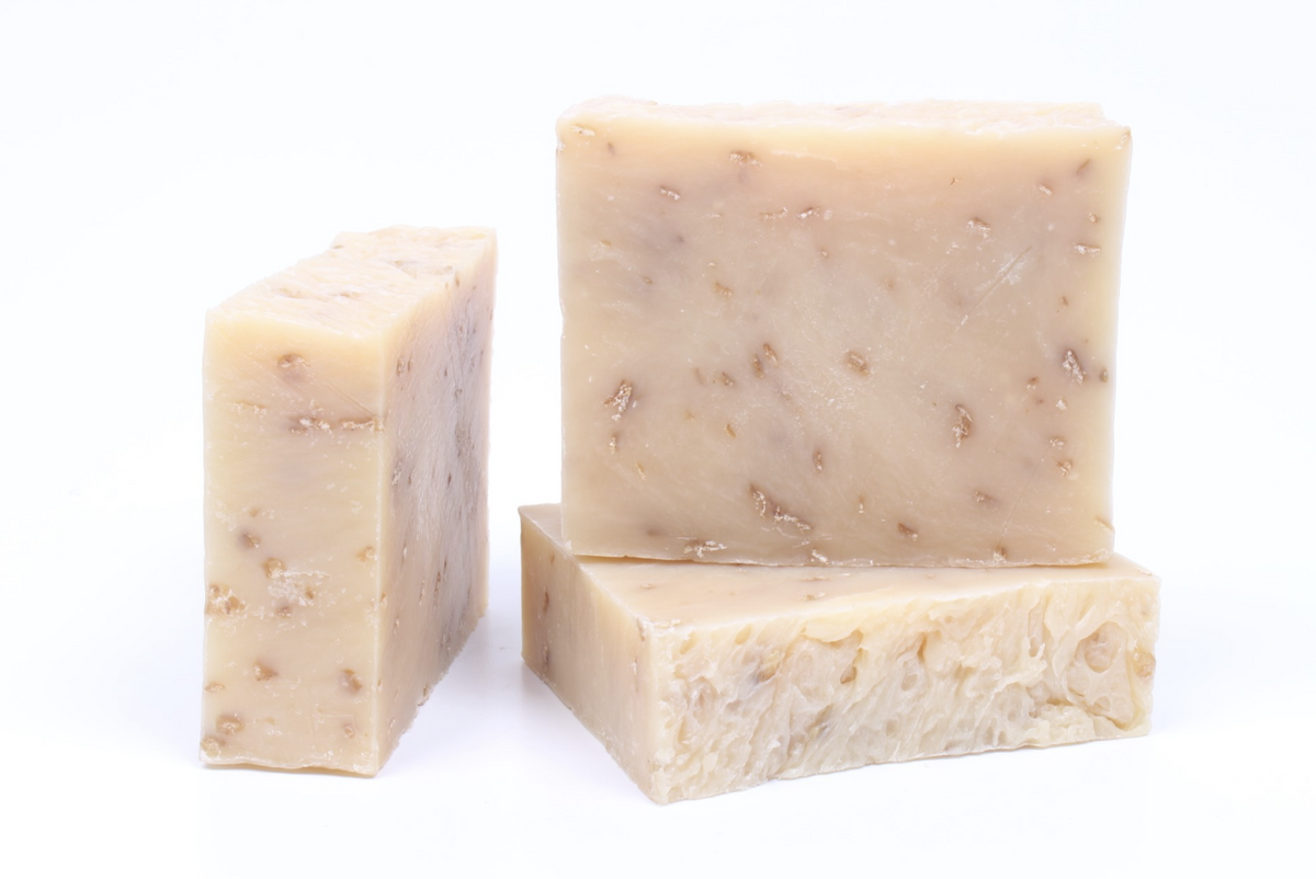 Goat Milk + Oatmeal Soap Bar The Mercantile Apothecary