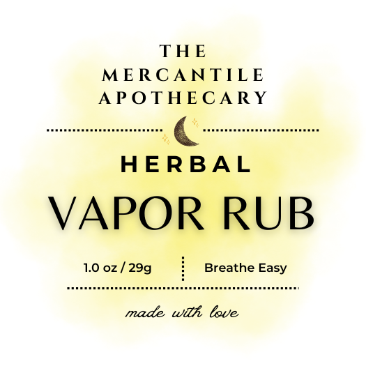 Breathe Easy - Herbal Vapor Rub The Mercantile Apothecary