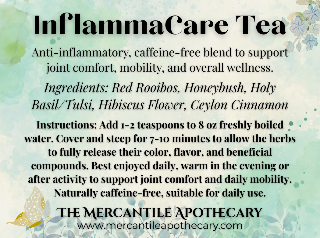 InflammaCare Herbal Tea Blend The Mercantile Apothecary
