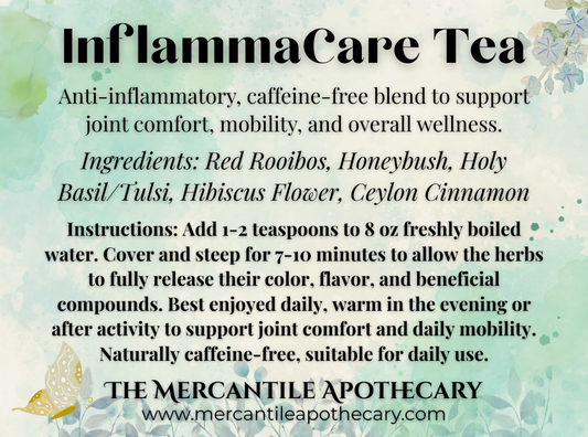 InflammaCare Herbal Tea Blend The Mercantile Apothecary