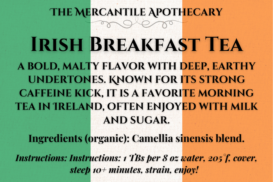 Irish Breakfast Black Tea Frontier Co-op
