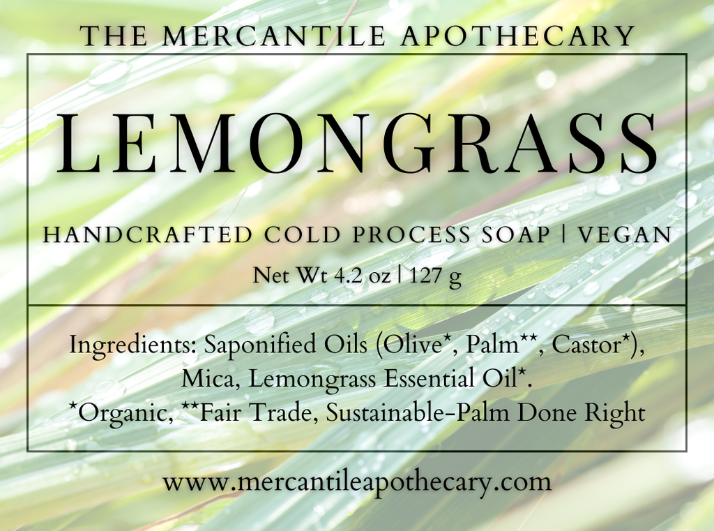 Lemongrass Soap Bar