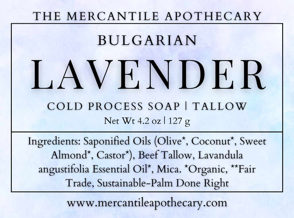 Bulgarian Lavender Soap Bar