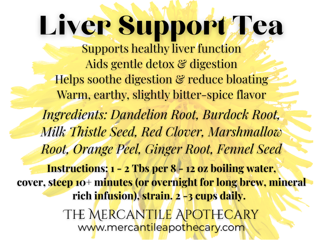 Liver Support Herbal Tea Blend