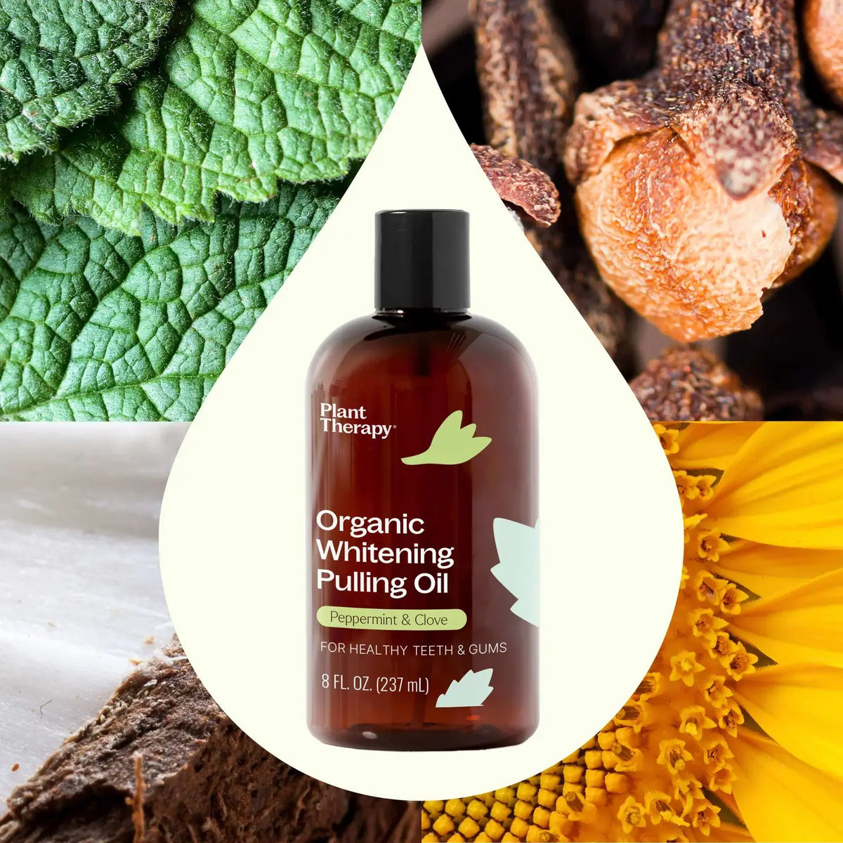 Organic Whitening Pulling Oil Plant Therapy