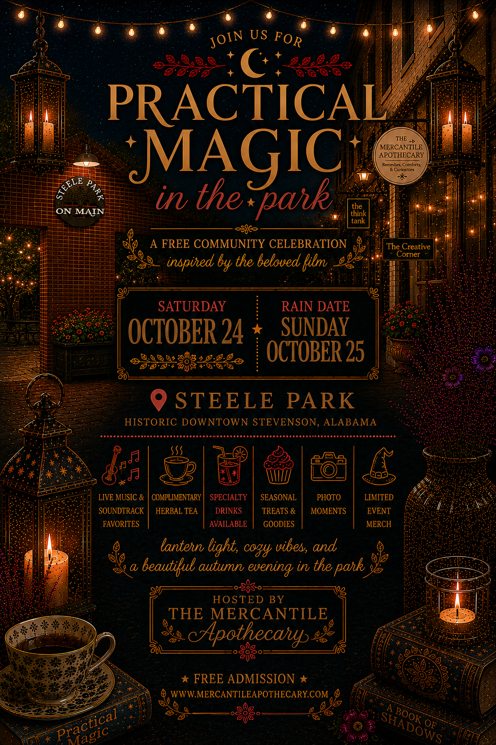 Practical Magic in the Park: Free Community Event Inspired by the Movie