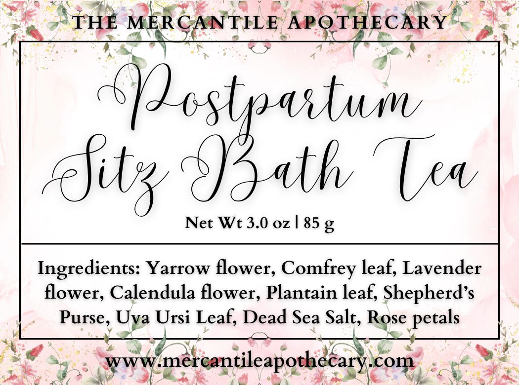 Postpartum Sitz Herbal Bath Tea
