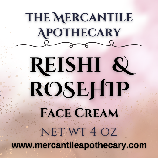 Reishi & Rosehip Face Cream The Mercantile Apothecary