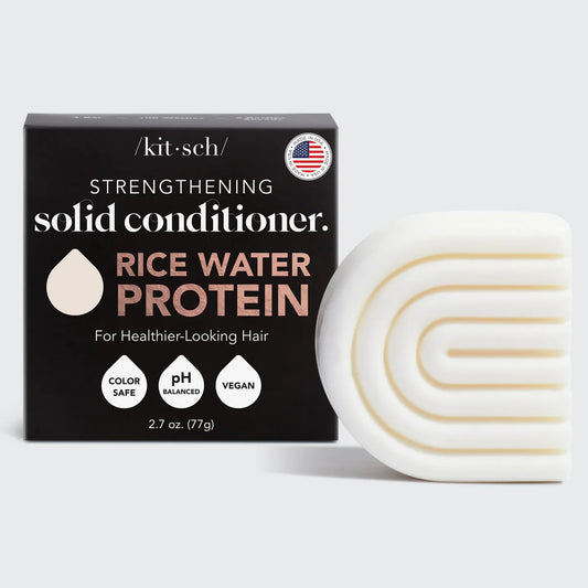 Kitsch Rice Water Conditioner Bar for Hair Growth Kitsch