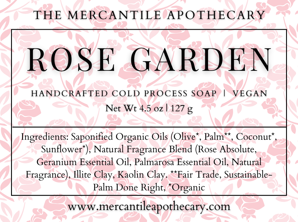 Rose Garden Soap Bar