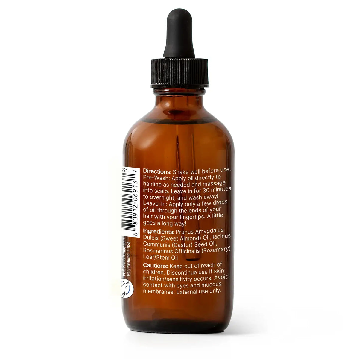 Rosemary & Castor Hair Oil Plant Therapy