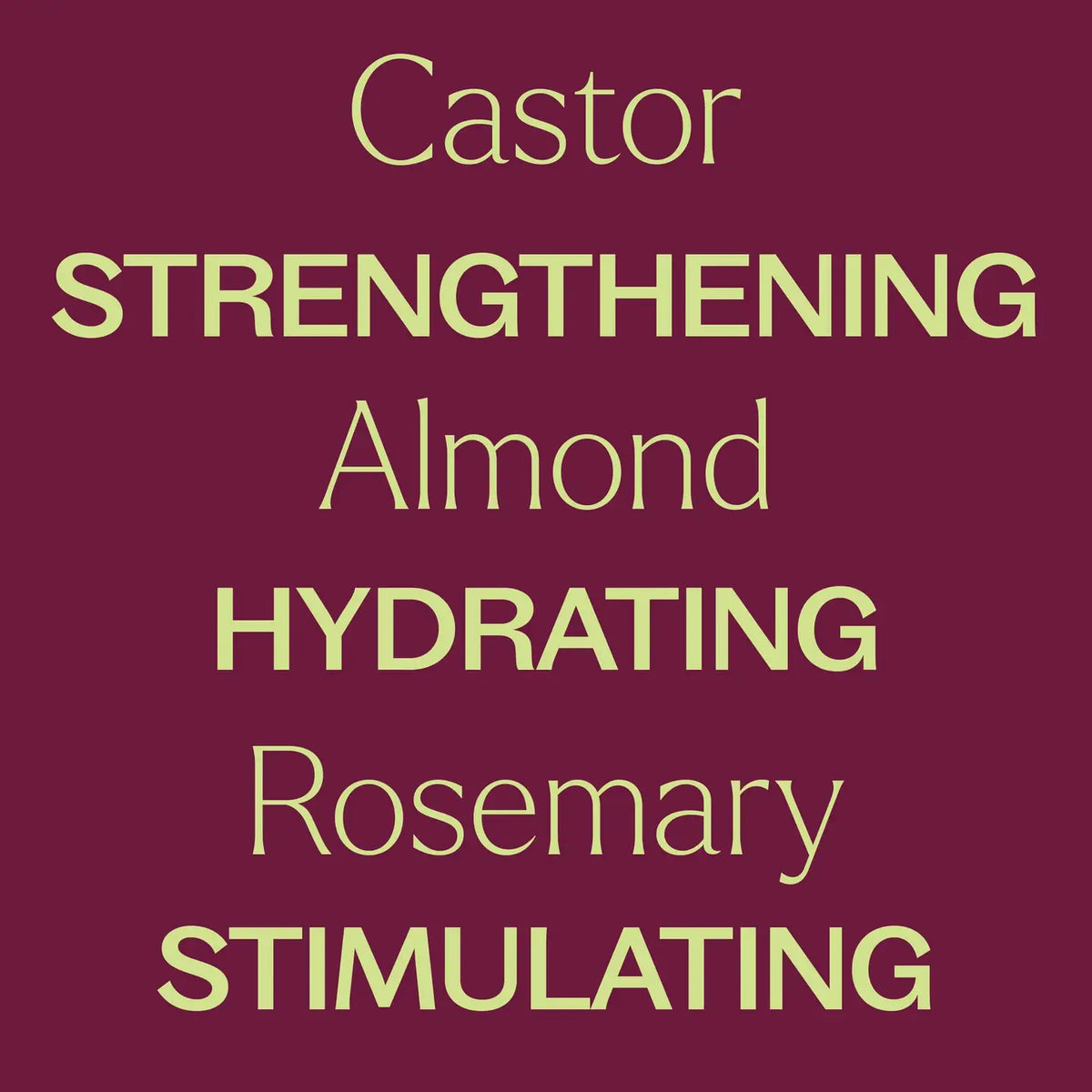 Rosemary & Castor Hair Oil Plant Therapy