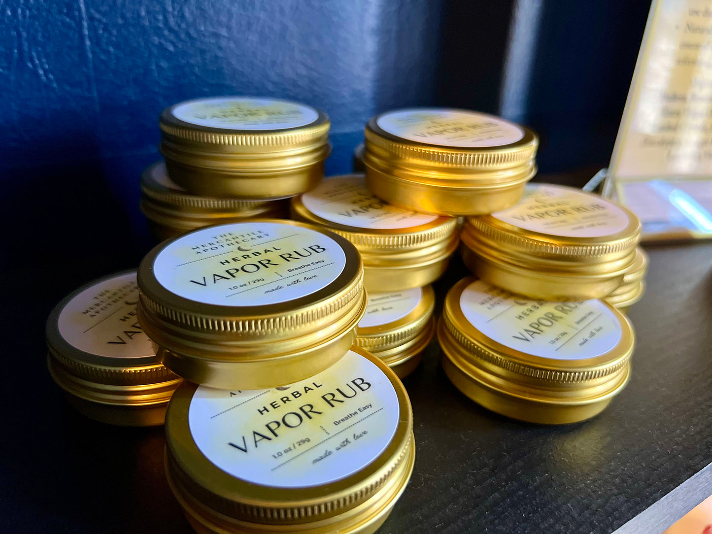 Breathe Easy - Herbal Vapor Rub The Mercantile Apothecary
