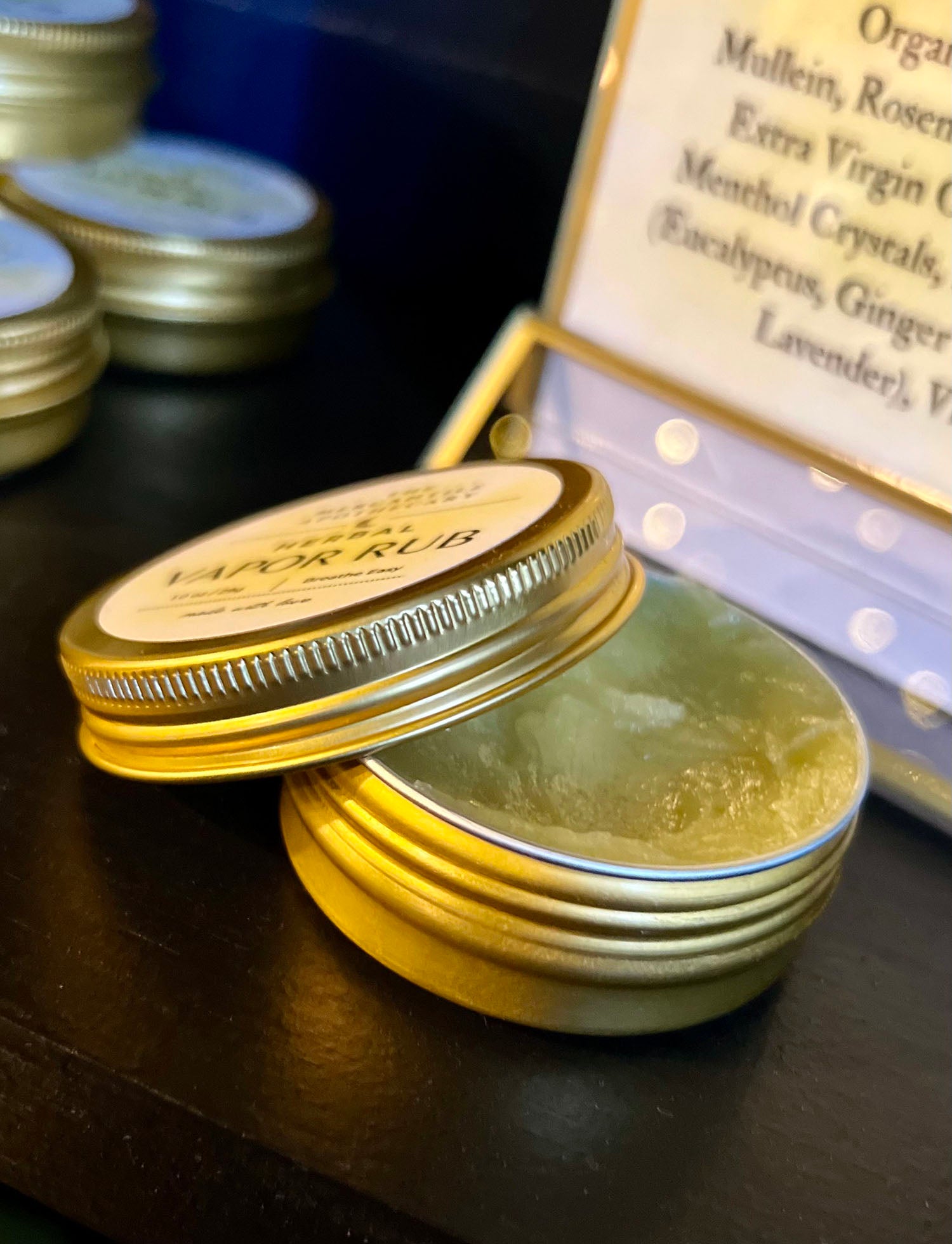Breathe Easy - Herbal Vapor Rub The Mercantile Apothecary