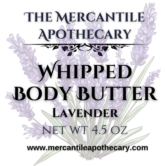 Lavender Whipped Body Butter The Mercantile Apothecary