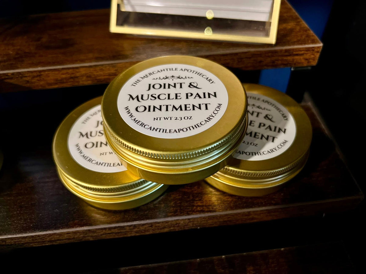 Joint & Muscle Pain Ointment The Mercantile Apothecary