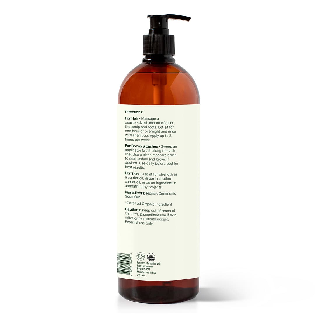 Organic Castor Carrier Oil Plant Therapy